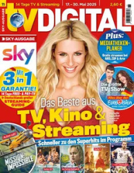 :  TV Digital Fernsehzeitschrift No 11 vom 17-30 Mai 2025