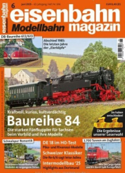 :  Eisenbahn Modellbahn Magazin Juni No 06 2025