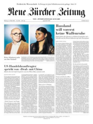 :  Neue Zürcher Zeitung vom 12 Mai 2025