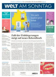 :  Die Welt am Sonntag vom 01 Juni 2025