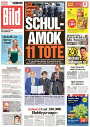 : Bild Zeitung vom 11 Juni 2025