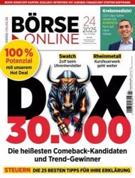 Cover: Börse Online Finazmagazin No 24 vom 12 Juni 2025
: Börse Online Finazmagazin No 24 vom 12 Juni 2025