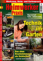 Cover: Heimwerker Praxis Magazin No 04 Juli-August 2025
: Heimwerker Praxis Magazin No 04 Juli-August 2025
