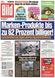 :  Bild Zeitung vom 13 Juni 2025