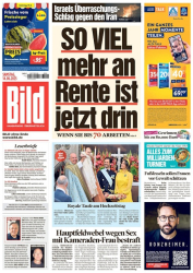 : Bild Zeitung vom 14. Juni 2025
