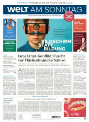 :  Die Welt am Sonntag Frühausgabe vom 14 Juni 2025
