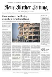 :  Neue Zürcher Zeitung International vom16 Juni 2025