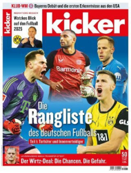 : Kicker Sportmagazin No 50 vom 16 Juni 2025