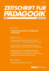 Cover: Zeitschrift fur Padagogik 5-6.2025 : Zeitschrift fur Padagogik 5-6.2025