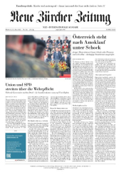 Cover: Neue Zürcher Zeitung (International) - 11 Juni 2025 : Neue Zürcher Zeitung (International) - 11 Juni 2025