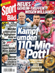 Cover: Sport Bild - 11 Juni 2025 : Sport Bild - 11 Juni 2025
