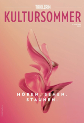 Cover: Tirolerin Kultursommer 1.2025 : Tirolerin Kultursommer 1.2025