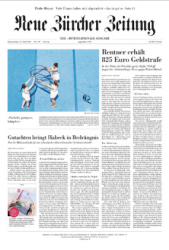 :  Neue Zürcher Zeitung International vom 19 Juni 2025