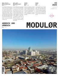 Cover: Modulor No 03.2025 : Modulor No 03.2025