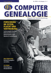 Cover: COMPUTERGENEALOGIE No 02.2025 : COMPUTERGENEALOGIE No 02.2025