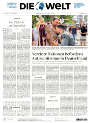 Cover: Die Welt 20.6.2025 : Die Welt 20.6.2025
