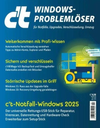 Cover: ct Magazin für Computertechnik Sonderhefte No 06 2025
: ct Magazin für Computertechnik Sonderhefte No 06 2025