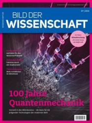 Cover: Bild Der Wissenschaft Magazin No 07 Juli 2025
: Bild Der Wissenschaft Magazin No 07 Juli 2025