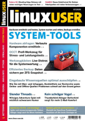 Cover: LinuxUser - Juli 2025 : LinuxUser - Juli 2025