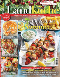 Cover: Meine gute Landküche - Juli-August 2025 : Meine gute Landküche - Juli-August 2025