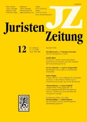 Cover: JuristenZeitung 20.2006.2025 : JuristenZeitung 20.2006.2025