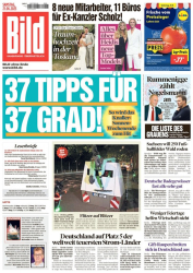 : Bild Zeitung vom 21. Juni 2025