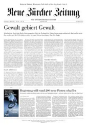 :  Neue Zürcher Zeitung International vom 21 Juni 2025