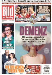 : Bild am Sonntag vom 22. Juni 2025