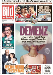 :  Bild am Sonntag vom 22 Juni 2025