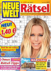 : Neue Welt Rätsel 7-8.2025