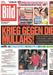 Cover: Bild Zeitung vom 23. Juni 2025 : Bild Zeitung vom 23. Juni 2025