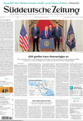 Cover: Süddeutsche Zeitung 23.2006.2025 : Süddeutsche Zeitung 23.2006.2025