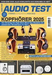 Cover: Audio Test Testmagazin No 05 2025
: Audio Test Testmagazin No 05 2025