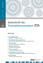 Cover: Zeitschrift fuer Transaktionsanalyse 2.2025 : Zeitschrift fuer Transaktionsanalyse 2.2025