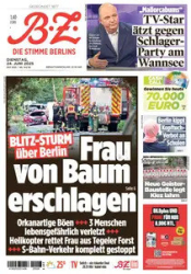 :  B.Z vom 24 Juni 2025