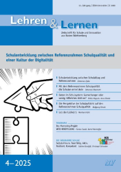 Cover: Lehren & Lernen 4.2025 : Lehren & Lernen 4.2025