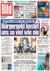 :  Bild Zeitung vom 25 Juni 2025