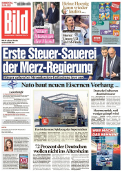 Cover: Bild Zeitung vom 26. Juni 2025 : Bild Zeitung vom 26. Juni 2025