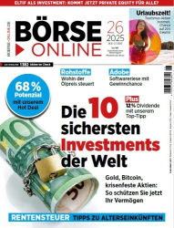 Cover: Börse Online Magazin No 26 vom 26 Juni 2025
: Börse Online Magazin No 26 vom 26 Juni 2025