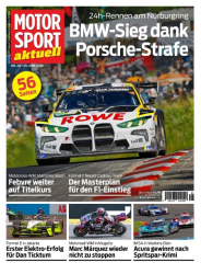 Cover: MOTORSPORT aktuell No 28.2025 : MOTORSPORT aktuell No 28.2025