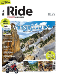 Cover: Ride MOTORRAD UNTERWEGS No 25.2025 : Ride MOTORRAD UNTERWEGS No 25.2025