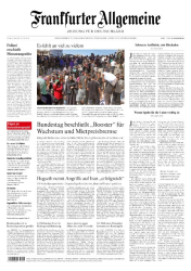 Cover: FrankfurterAllgemeineZeitung27Juni2025 : FrankfurterAllgemeineZeitung27Juni2025