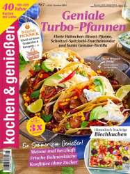 Cover: Kochen & Geniessen 7.2025 : Kochen & Geniessen 7.2025
