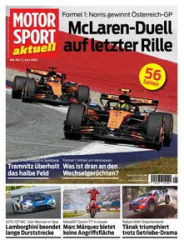 :  Motorsport aktuell Magazin No 29 vom 02 Juli 2025