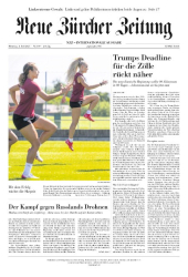 Cover: Neue Zürcher Zeitung International 1.7.2025 : Neue Zürcher Zeitung International 1.7.2025