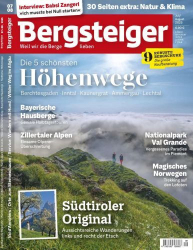 : Bergsteiger Magazin Juli-August No 07-08 2025
