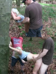 : Zoey-Jolie - Von 3 Spannern abgefickt - Public AO