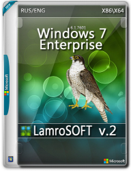 : Windows 7 Enterprise Sp1 Lamrosoft V.2 x86-x64 (2018)