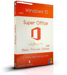 : Windows 10 Pro RS 4 x64 Super Office Basic Preview Edition 2018 