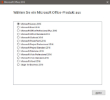 : Microsoft Office 2016 x86 Select Edition VL Juni 2018